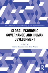 Cover image: Global Economic Governance and Human Development 1st edition 9781032094359