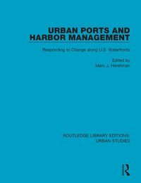 Imagen de portada: Urban Ports and Harbor Management 1st edition 9781138048843