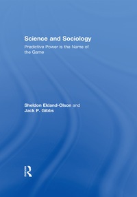 Cover image: Science and Sociology 1st edition 9781138047839