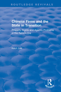 Imagen de portada: Chinese Firms and the State in Transition 1st edition 9781138045651