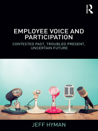 Imagen de portada: Employee Voice and Participation 1st edition 9781138043770