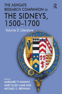 Imagen de portada: The Ashgate Research Companion to The Sidneys, 1500–1700 1st edition 9781409450405