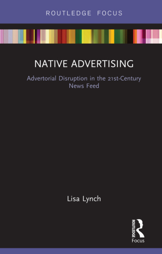 Cover image: Native Advertising 1st edition 9781138040410