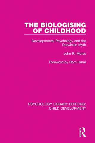 表紙画像: The Biologising of Childhood 1st edition 9781138037830