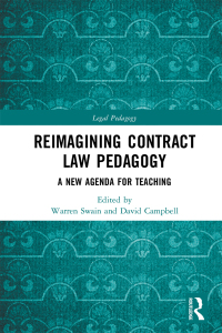 Imagen de portada: Reimagining Contract Law Pedagogy 1st edition 9780367662585