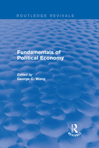 صورة الغلاف: Fundamentals of Political Economy 1st edition 9781138897090