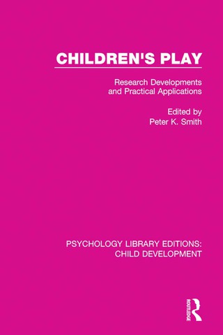 Imagen de portada: Children's Play 1st edition 9781138895003