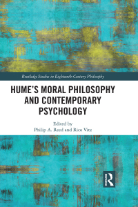 Cover image: Hume’s Moral Philosophy and Contemporary Psychology 1st edition 9780367589219