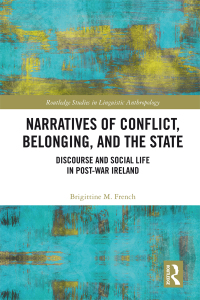 Cover image: Narratives of Conflict, Belonging, and the State 1st edition 9781138744325