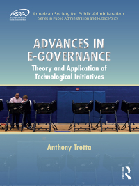 Imagen de portada: Advances in E-Governance 1st edition 9781498701181