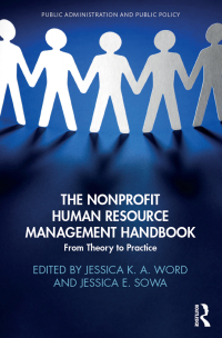 Cover image: The Nonprofit Human Resource Management Handbook 1st edition 9781498738170