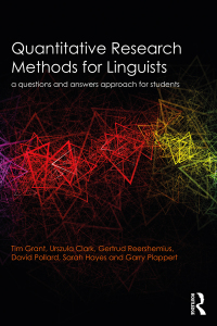 Cover image: Quantitative Research Methods for Linguists 1st edition 9780415736329