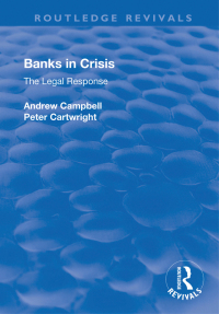 صورة الغلاف: Banks in Crisis 1st edition 9781138742598