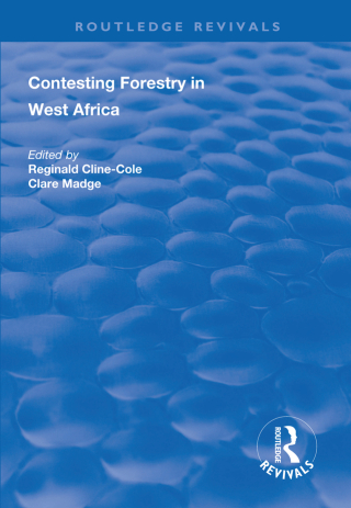 Imagen de portada: Contesting Forestry in West Africa 1st edition 9781138741867