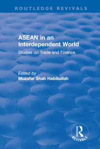 Imagen de portada: ASEAN in an Interdependent World 1st edition 9781138741836