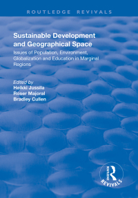 Imagen de portada: Sustainable Development and Geographical Space 1st edition 9781138742475