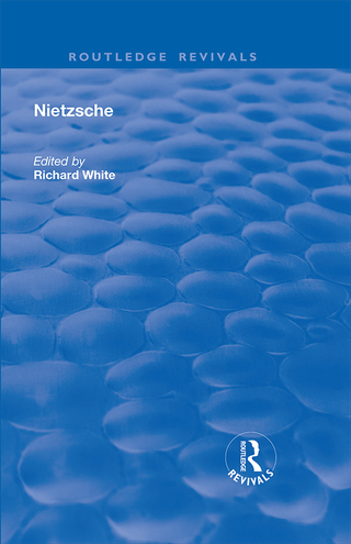 Imagen de portada: Nietzsche 1st edition 9781138741911