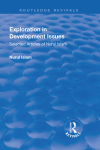 Cover image: Exploration in Development Issues 1st edition 9781138741621