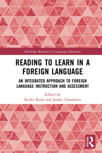صورة الغلاف: Reading to Learn in a Foreign Language 1st edition 9781138740990