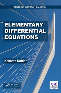 صورة الغلاف: Elementary Differential Equations 1st edition 9781032476483