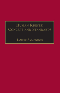 صورة الغلاف: Human Rights: Concept and Standards 1st edition 9781138433854