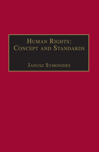 صورة الغلاف: Human Rights: Concept and Standards 1st edition 9781138433854