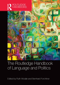 Omslagafbeelding: The Routledge Handbook of Language and Politics 1st edition 9781138779167