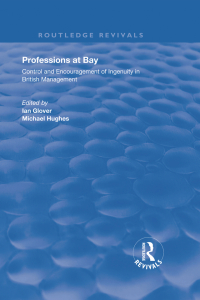 Cover image: Professions at Bay 1st edition 9781138738713