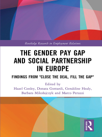 صورة الغلاف: The Gender Pay Gap and Social Partnership in Europe 1st edition 9781138738508