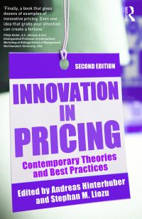 Imagen de portada: Innovation in Pricing 2nd edition 9781138738256