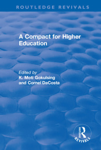 Imagen de portada: A Compact for Higher Education 1st edition 9781138738164