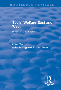 Cover image: Social Welfare East and West 1st edition 9781138738027