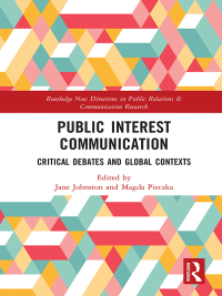 Imagen de portada: Public Interest Communication 1st edition 9780367665982