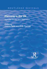 Cover image: Planning in the UK 1st edition 9781138736924