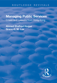 Cover image: Managing Public Services 1st edition 9781138736337