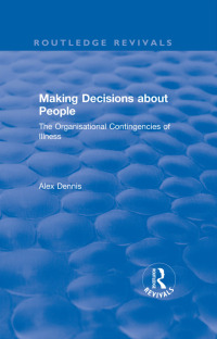 Immagine di copertina: Making Decisions about People 1st edition 9781138736153