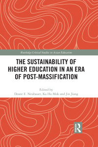 Titelbild: The Sustainability of Higher Education in an Era of Post-Massification 1st edition 9780367272784