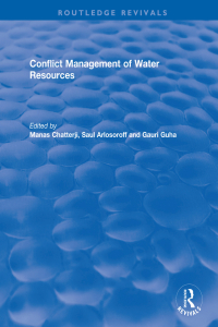 Imagen de portada: Conflict Management of Water Resources 1st edition 9781138735415
