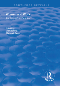 Cover image: Women and Work 1st edition 9781138734456