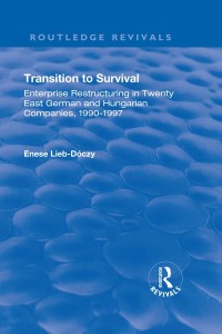 Imagen de portada: Transition in Survival 1st edition 9781138733671