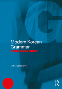 Cover image: Modern Korean Grammar 1st edition 9781138931312
