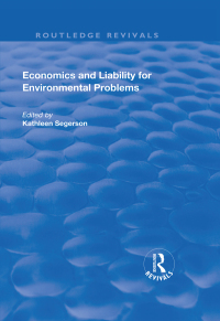 Cover image: Economics and Liability for Environmental Problems 1st edition 9781138730601