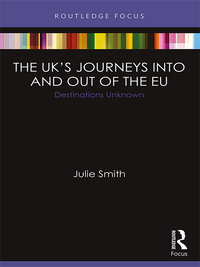 صورة الغلاف: The UK’s Journeys into and out of the EU 1st edition 9781857439724