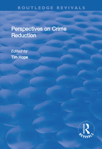 Cover image: Perspectives on Crime Reduction 1st edition 9781138731851