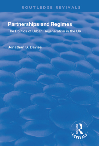 Imagen de portada: Partnerships and Regimes 1st edition 9781138730663