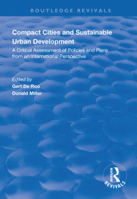 Imagen de portada: Compact Cities and Sustainable Urban Development 1st edition 9781138730526