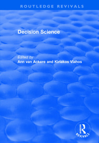 Cover image: Decision Science 1st edition 9781138730267