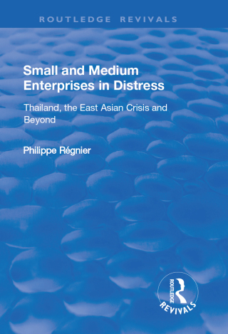 Imagen de portada: Small and Medium Enterprises in Distress 1st edition 9781138729100