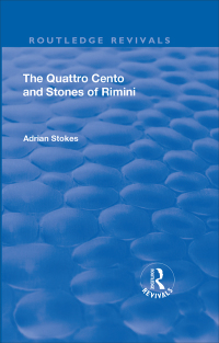 صورة الغلاف: The Quattro Cento and Stones of Rimini 1st edition 9781138727632