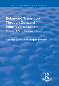 Imagen de portada: Enhanced Transition Through Outward Internationalization 1st edition 9781138727168